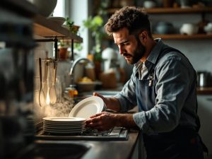 ¿Por qué mi lavavajillas no seca bien los platos?