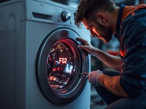 Solución al Error F02 en Lavadoras AEG: Motor y Giro