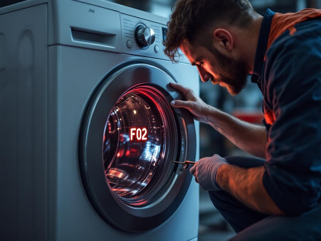 Solución y Causas del Error F02 en Lavadoras AEG