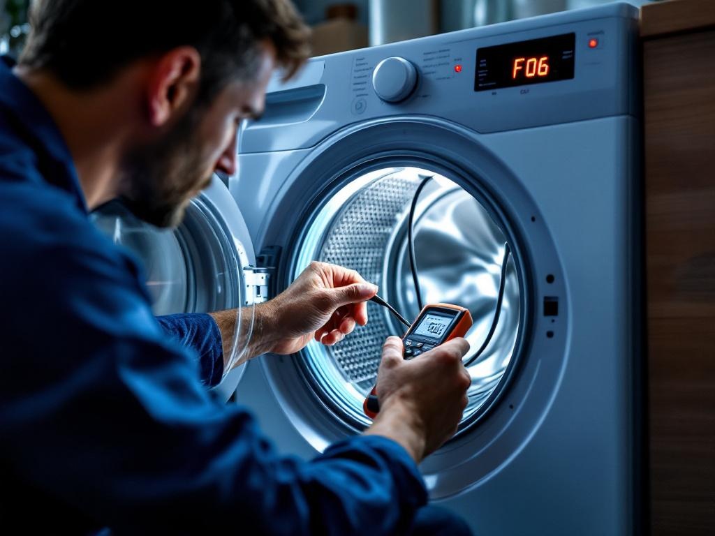 Error F06 en lavadora Whirlpool: causas y soluciones