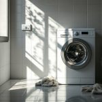 Lavadora que activa el diferencial en viviendas de Córdoba