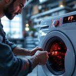 Error F7 en Lavadora AEG: Problemas de Motor y Tacómetro